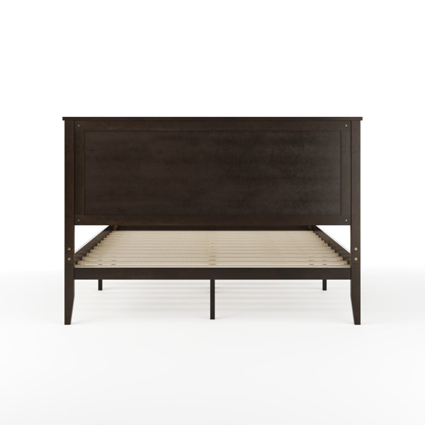 Martha Stewart Corbin Wooden Platform Bed With Headboard And Footboard ...
